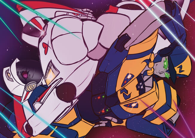 Panty and Stocking S2. redraw 3