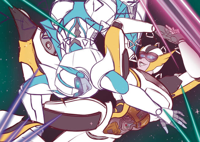 Panty and Stocking S2. redraw 2